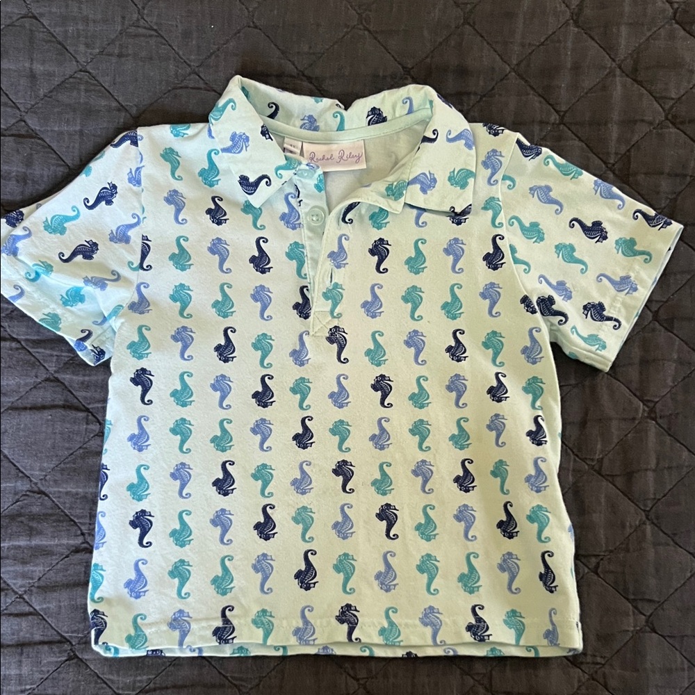 Rachel Riley Seahorse Polo